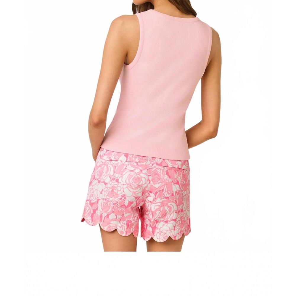 NEW LILLY PULITZER vanna knit sleeveless top in pink - Picture 4 of 5
